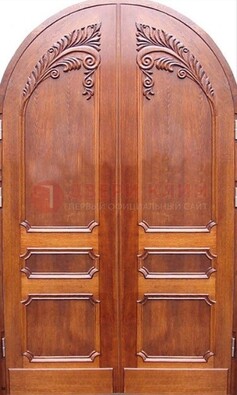 Металлическая арочная дверь ДА-9 в салон красоты в Уфе
