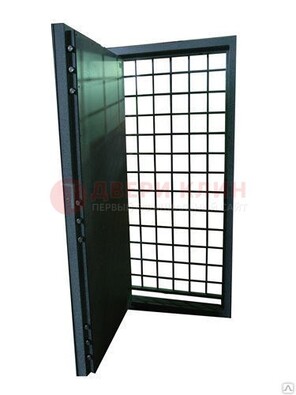 Темная стальная бронированная дверь с нитроэмалью ДБ-4 в Уфе