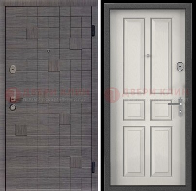 Cтальная дверь в квартиру с МДФ ДМ-488 в Уфе