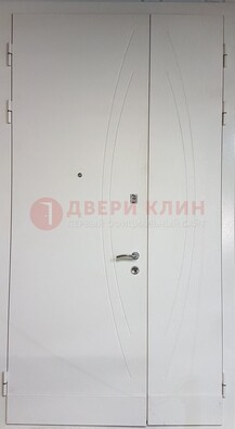 Белая тамбурная дверь ДТМ-31 в Уфе