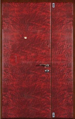Красная тамбурная дверь ДТМ-33 в Уфе