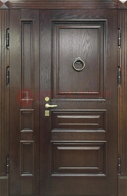 Полуторная металлическая дверь с виноритом ДВТ-253 в Уфе